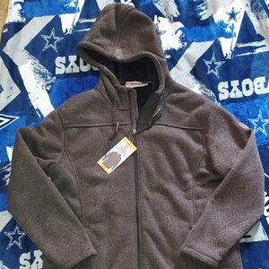 Mens Rugged Elements Mountain Fleece Hoodie Size XXL